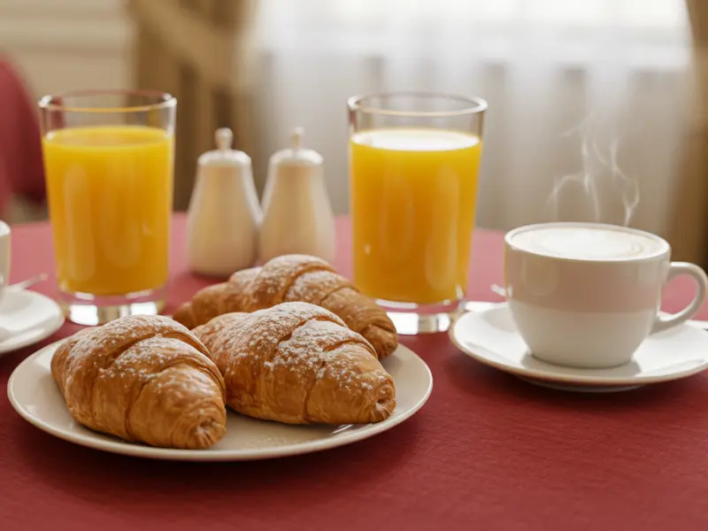 Cornetti e caffè espresso