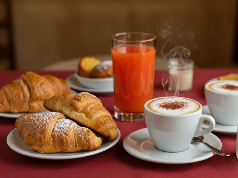 Cappuccino e cornetto